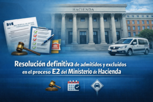 Resolución Definitiva de Admitidos y Excluidos en el Proceso E2 del Ministerio de Hacienda