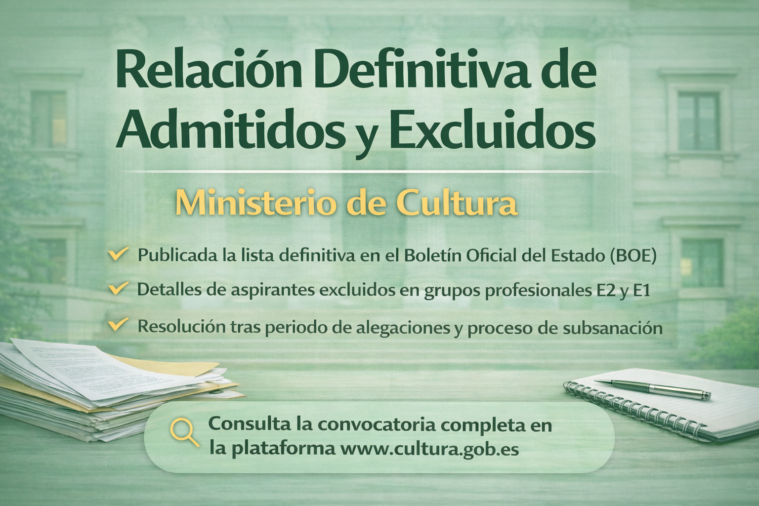 Definitiva Admitidos y Excluidos Cultura