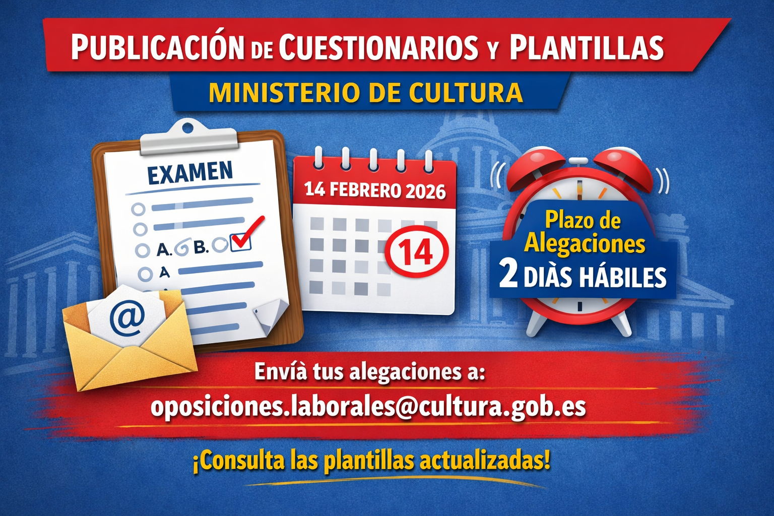 Cuestionarios y Plantillas Provisionales Cultura